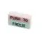 Stoelting 490815 LENS RECT SPLIT COLOR BUTTON