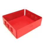 Gold Medal Products 49452 Top Pan/Cover, Lovered, Red Powder Coat
