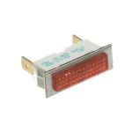Crown Steam 4996-5 Indicator Light, Amber, 250V, Rectangle