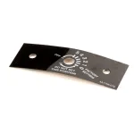 Hoshizaki 4A1758-01 Control Label