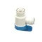 Multiplex 5001343 Valve, Shutoff, Angled, 3/8" OD x 1/4" Tube