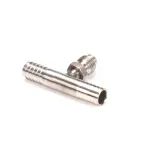 Multiplex 5003143 Tee, 3/8" Barb x 3/8" Barb x 1/4" Male Flare, Stainless Steel