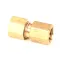 Marshall Air 502411 Coupling, Brass, 1/4" Compression x 1/8"