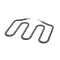 Marshall Air 504077 1100W 120V ELEMENT