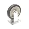 Victory 50575006 Caster without Brake, Rigid Plate, ACRS, Single