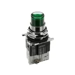 Somat 51011 Switch, Push Button, Lighted Green, 120V