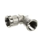 Bunn 51744.0000 Elbow, 1/8' BSPP Female, Nickel Plated, Sure Tamp