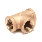 Blodgett 52134 Tee, 3-Way, 1" Inside NPT, Brass