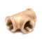 Blodgett 52134 Tee, 3-Way, 1" Inside NPT, Brass