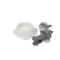 Frigidaire 5300809974 WHEEL & BRACKET ASSEMBLY,UPPER RAC