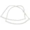 Frigidaire 5303207345 Gasket, Fresh Food Door, White, Refrigerator