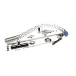 Fisher 53511 Pre-Rinse Unit, Wall Mount Single Valve, 21" Riser, 36" Hose