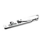 Kason 538C-00004 Door Latch with Cylinder Lock and Strike, Chrome