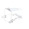 Lancer 54-0519-SP Chute, Lower Clear, ACIB