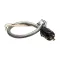 Gold Medal Products 54028 Power Cord with Conduit, Twist Lock, 4 Ounce Kettle