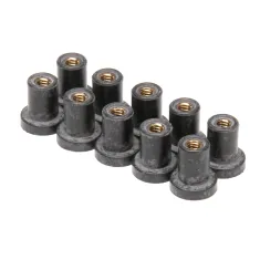 Manitowoc Ice 5429559 Rubber Wellnut, Mounting, Pack of 10