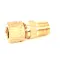 APW Wyott 54508 Male Connector, Brass 1/8 NPT X   Compression