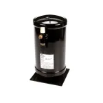 Kolpak 550003429 Receiver With Valve, 6" X 12",