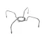 Kolpak 550007347 MOTOR MOUNT, LEG, SHORT (PSC MOTORS) 083