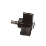 55090 Nemco - Durable Black Plastic Knob for Equipment