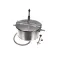 Gold Medal Products 55199 Kettle Assembly, 16 Oz, Stainless Steel, Popcorn Machine