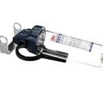 3M Water Filtration Products 5557506 Single Drop-In Prefilter Housing with Shut-off Valve Handle and Transparent Sump