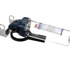 3M 55575-06 Pre-Filter System, Drop-In Style, Single, 9 3/4" Cartridge, Valved Head, Transparent Housing, CFS01T
