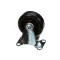 Biro 56139 Caster, Rigid, No Brake, Plate