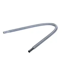 Jade 5615100000 Tubing, Flex, 3/8" x 19", Stainless Steel