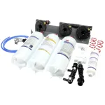 3M 5627001 Water Filtration System DF260-CL, 4.4 Bev/5 Ice GPM, 9400 Gallons Bev, .2 um NOM