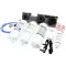 3M 5627001 Water Filtration System DF260-CL, 4.4 Bev/5 Ice GPM, 9400 Gallons Bev, .2 um NOM