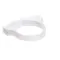 Manitowoc Ice 5650603 CLAMP-SNAP .859/.989 ID NYL WH