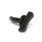 Manitowoc Ice 5650863 Stud, Wing Head, Black Plastic