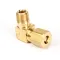 Nieco 5663 Fitting, 90 Degree, Brass, Male