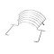 Varimixer 56G40-21 BOWL GUARD (FRT)