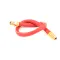 Jackson 5700-004-19-89 Hose with Male Fittings, Red, 1/2 x 24"