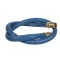 Jackson 5700-004-31-81 Hose with Fittings, Red, 1/2" ID x 38" Long