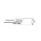 Blodgett 57075 Halogen Bulb, G5.3, 20W, 12V, Square Light Design