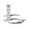 Robot Coupe 57081 (3) Blade Assembly, smooth edge, for R45T                             