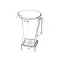 Vita-Mix 58625 Container, 64 Ounce, Clear, No Lid or Blade