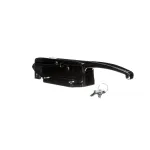 Kason 58CH-5020 Latch with Cylinder Lock & Keys, Heavy Spring, Polished Chrome