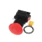 Jackson 5930-002-80-72 Switch, Pushbutton, Red, Emergency Stop