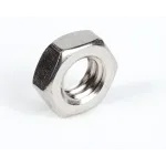 Saniserv 59969 Nut, Jam, 5/16-18, #304 Stainless Steel