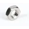 Saniserv 59969 Nut, Jam, 5/16-18, #304 Stainless Steel