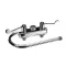 T&S Brass 5F-4CWX05 EQUIP 4 C/C DECK MOUNT WORKBOARD FCT W/ 5-1/2 SW