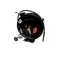 T&S Brass 5HR-232-01 Open Hose Reel, Black Powered Coated Steel, 3/8" x 35" with Spray Valve