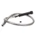 T&S Brass 5HSE44 Flex Hose with Black Handle, 44", Stainless Steel