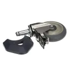 Intermetro 5MDBXA 5" CASTER DONUT WHEEL WITH BRAKE