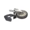 Metro 5MPBXGSA 5" SS STEM CASTER W/BRAKE