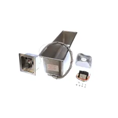 Wells 5P-HMP6T-230 Warmer with Thermostat, No Drain, Top Mount, 6" x 20", 240 Volt